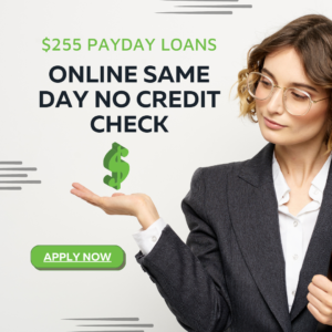 $255 payday loans online same day no credit check